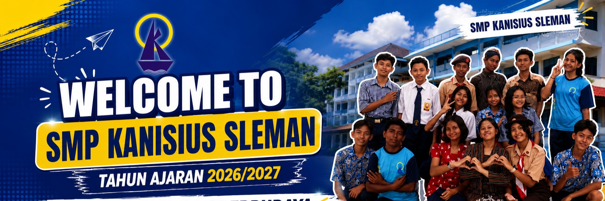 SELAMAT DATANG DI SMP KANISIUS SLEMAN